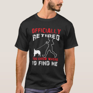 Remüder Joggen Australian Shepherd Dog Walker Jog T-Shirt
