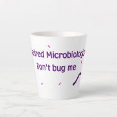 Remüder Mikrobiologe Milchtasse (Vorderseite)