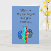 Remüder Nephrologe Humorist Karte (Gelbe Blume)
