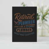 Remüder Plumber Karte (Stehend Vorderseite)