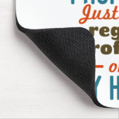 Remüder Professor Retirement Happier Mousepad (Ecke)