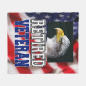 Remüder Veteran Fleecedecke (Vorderseite (Horizontal))