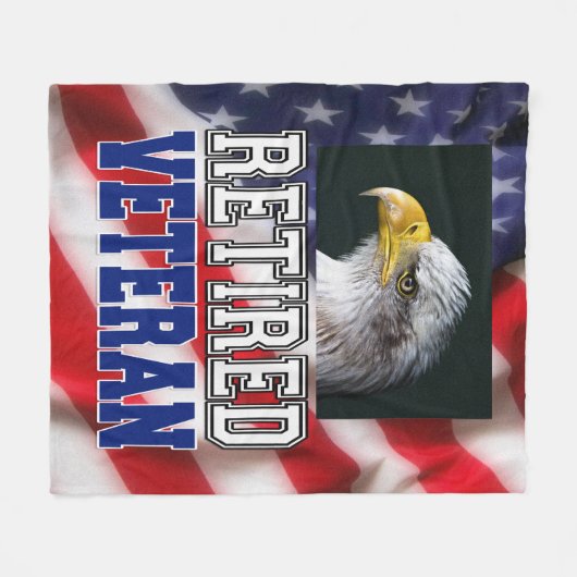 Remüder Veteran Fleecedecke (Vorderseite (Horizontal))