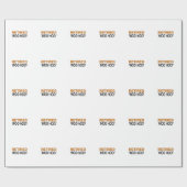 Remüo Woo Hoo Geschenkpapier (Flach)