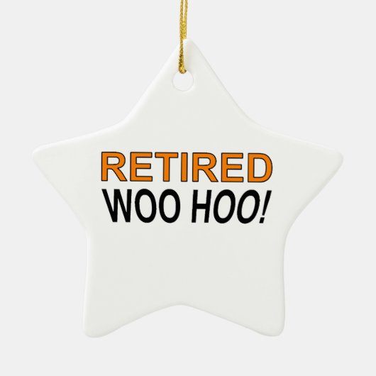 Remüo Woo Hoo Keramik Ornament (Vorne)