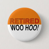 Remüo Woo Hoo Orange White Button (Vorderseite)