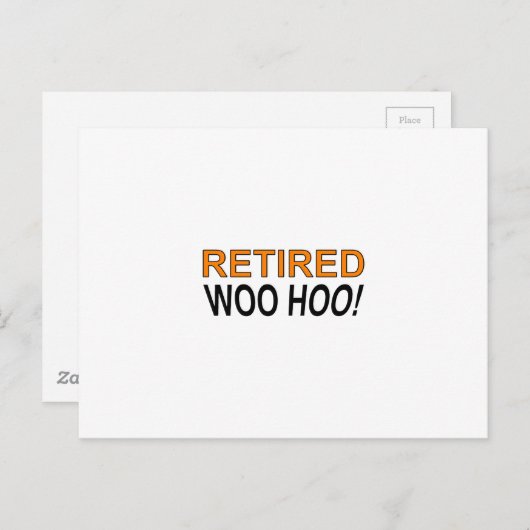 Remüo Woo Hoo Postkarte (Vorne/Hinten)