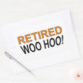 Remüo Woo Hoo Rechteckiger Aufkleber (Umschlag)