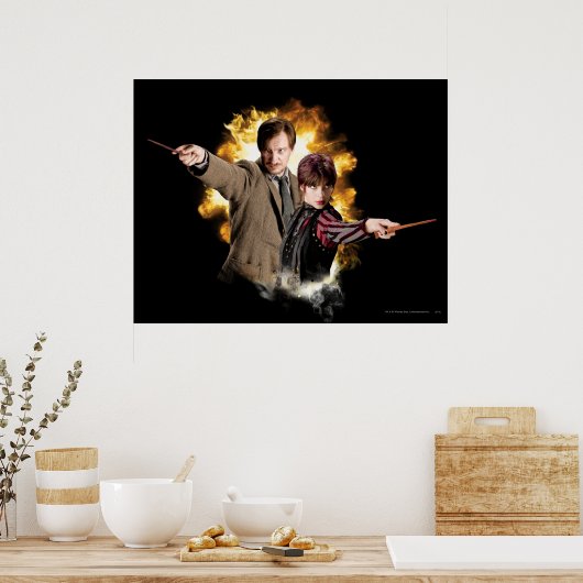 Remus Lupin and Nymphadora Tonks-Lupin Poster (Küche)