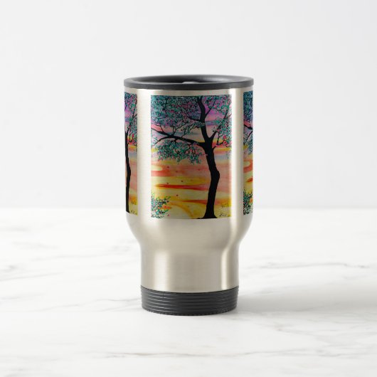 Remy and Ky Painted Tree Cup Reisebecher (Mittel)