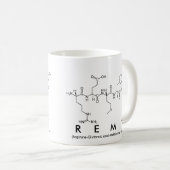 Remy Peptid-Namen-Tasse Kaffeetasse (VorderseiteRechts)