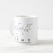 Remy Peptid-Namen-Tasse Kaffeetasse (Vorderseite Links)