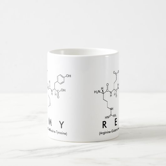 Remy Peptid-Namen-Tasse Kaffeetasse (Mittel)