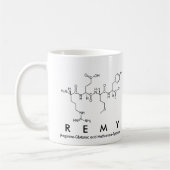 Remy Peptid-Namen-Tasse Kaffeetasse (Links)