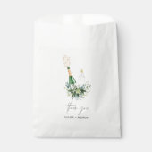 REMY Poppin Flaschen Babydusche Geschenktütchen (Vorderseite)