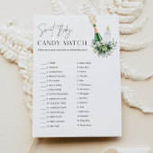 REMY Sweet Baby Shower Candy Match Game Card Einladung