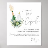 REMY Time Kapsel Kinderdusche Schild Poppin Flasch (Vorne)