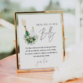 REMY Wie groß ist ihr Baby-Duschspiel? Poster