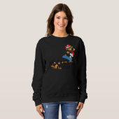 Ren and Stimpy Otto's Skateboard Tricks Sweatshirt (Vorne ganz)