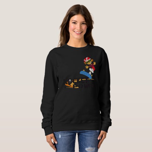 Ren and Stimpy Otto's Skateboard Tricks Sweatshirt (Vorne ganz)
