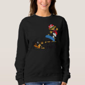 Ren and Stimpy Otto's Skateboard Tricks Sweatshirt (Vorderseite)