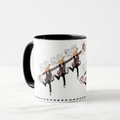 Ren-Chor-Linie Tasse (Vorderseite Links)