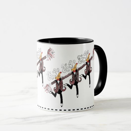 Ren-Chor-Linie Tasse (VorderseiteRechts)