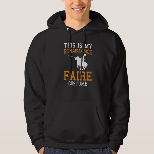 Ren Fair Saying Slogan This Is My Renaissance Fair Hoodie (Vorderseite)