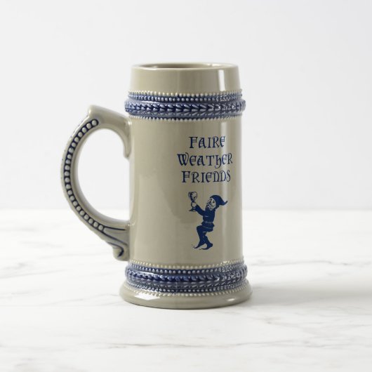 Ren Faire Bier Stein Bierglas (Links)