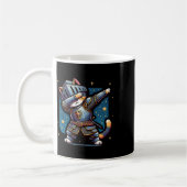 Ren Faire Mittelalter Ritter Dabbing Katze Funny F Kaffeetasse (Links)