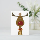 Ren Feiertagspostkarte (Stehend Vorderseite)