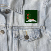 Ren-gehender Schurken- Knopf Button (Beispiel)