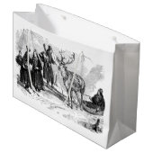 Ren Große Geschenktüte (Vorderseite Schrägansicht)