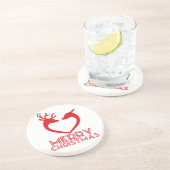 Ren-Herz Untersetzer (Seite)