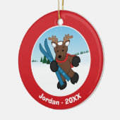 Ren Keramikornament (Links)