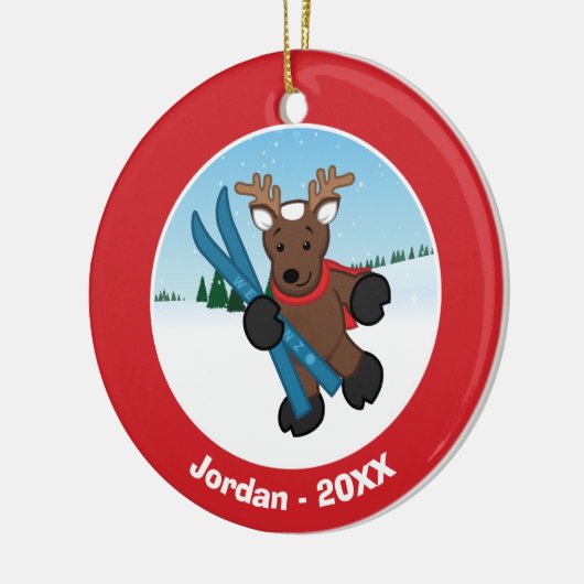 Ren Keramikornament (Links)