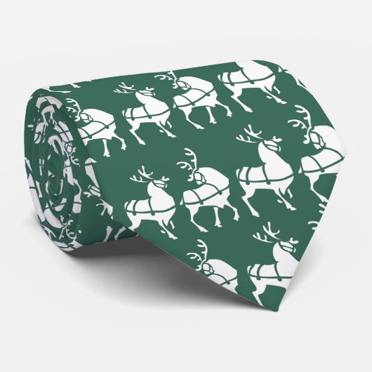 Ren-Krawatten-festliche Weihnachtskrawatten u. Krawatte (Gerollt)