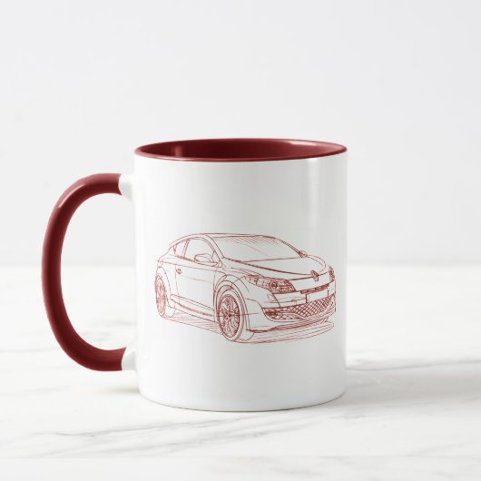 Ren Megane RS 2010 Tasse (Links)