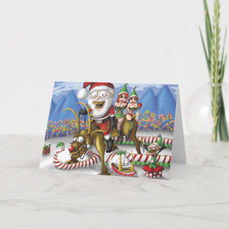 Ren Sankt Feiertagskarte