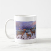 Ren-Schneefall-Tasse Kaffeetasse (Links)