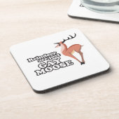 REN SIND GERADE HOMOSEXUELLER ELCH - .PNG GETRÄNKEUNTERSETZER (Linke Seite)