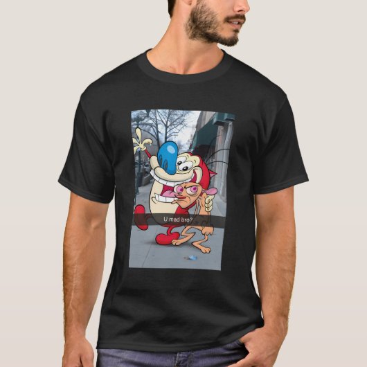 Ren Stimpy Snapc Parody T-Shirt (Vorderseite)