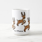 Ren - tänzeln gerade Feiertags-Tasse Kaffeetasse (Mittel)