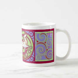 Ren-Tasse das Greeting'" der Jahreszeit der Kaffeetasse