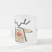 Ren-Tasse Mattglastasse (Vorderseite Links)