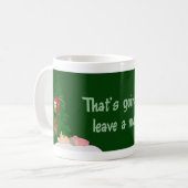 Ren-und Großmutter-Tasse Kaffeetasse (Vorderseite Links)