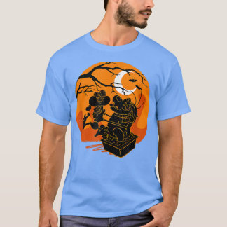 Ren und Stimpy Halloween Spuk Sunset Hug T-Shirt