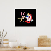Ren und Stimpy Poster (Küche)