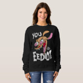 Ren und Stimpy You Eediot Sweatshirt (Vorne ganz)