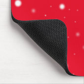 Ren-Weihnachten Mousepad (Ecke)